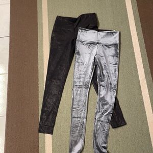 NWT Lot of 2 Athleta tights sz S